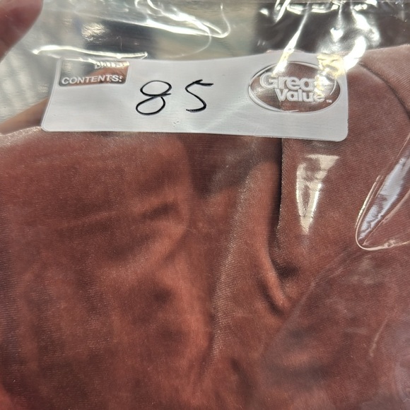 Gipson Women's light pink velvet blouse with bow at the back of the neck, size L - Picture 13 of 13